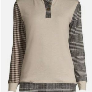 Women's Lands' End Sport Knit sweatshirt. NWOT. XL